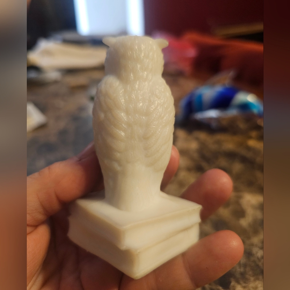 Westmoreland Milk Glass Owl Figurine - Picture 3 of 5
